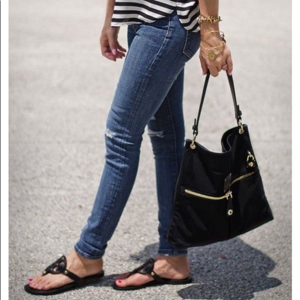 Tory Burch MILLER black SANDAL - Picture 5 of 9